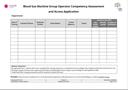 Blood Gas Competency Record (Group)